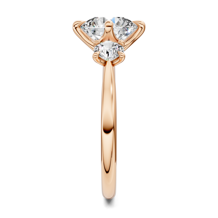 Taryn Three Stone Ring