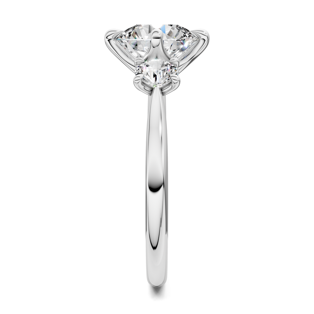 Taryn Three Stone Ring