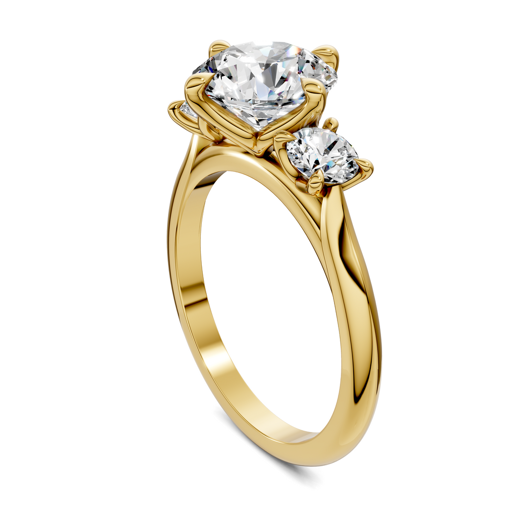 Taryn Three Stone Ring