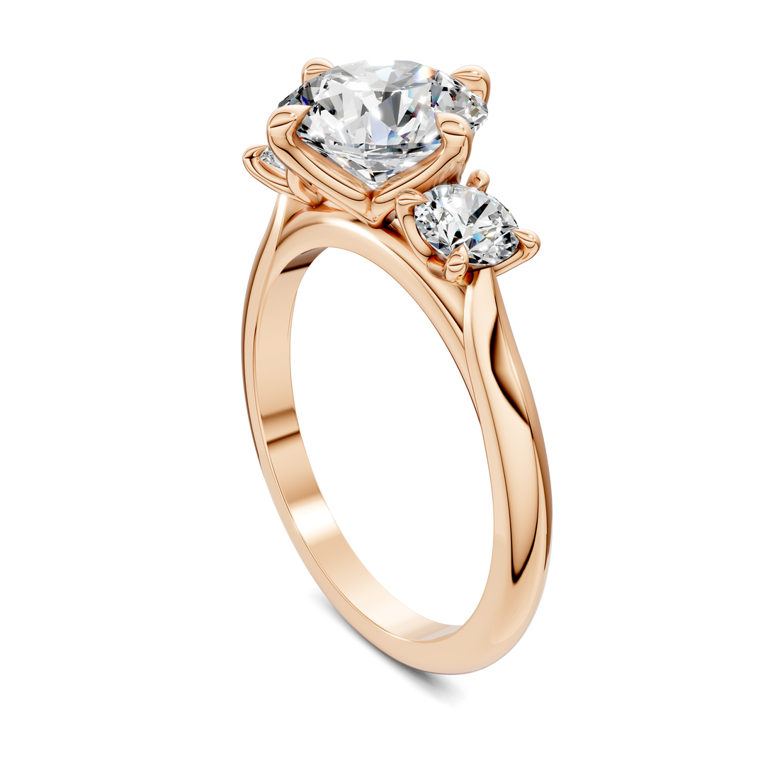 Taryn Three Stone Ring
