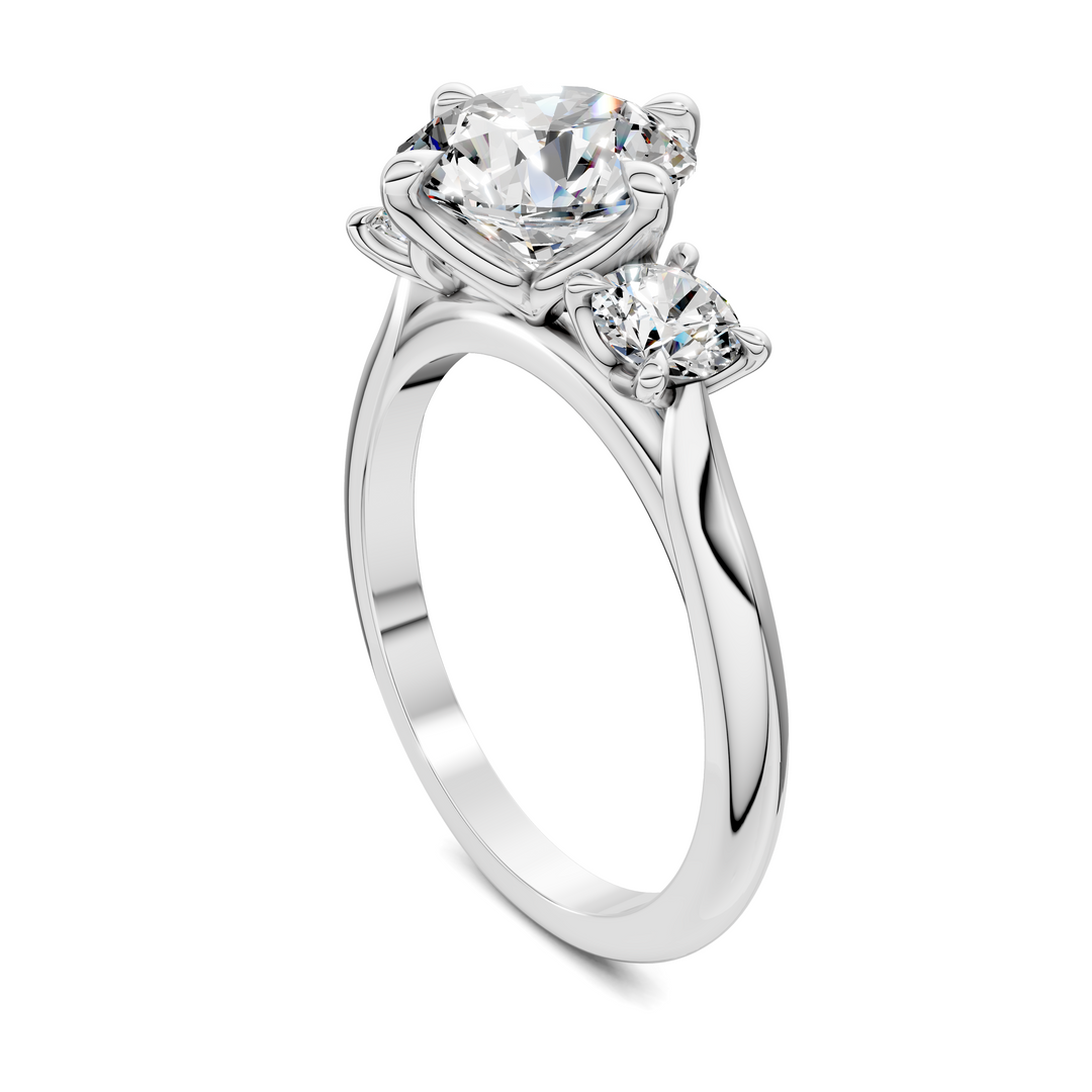 Taryn Three Stone Ring