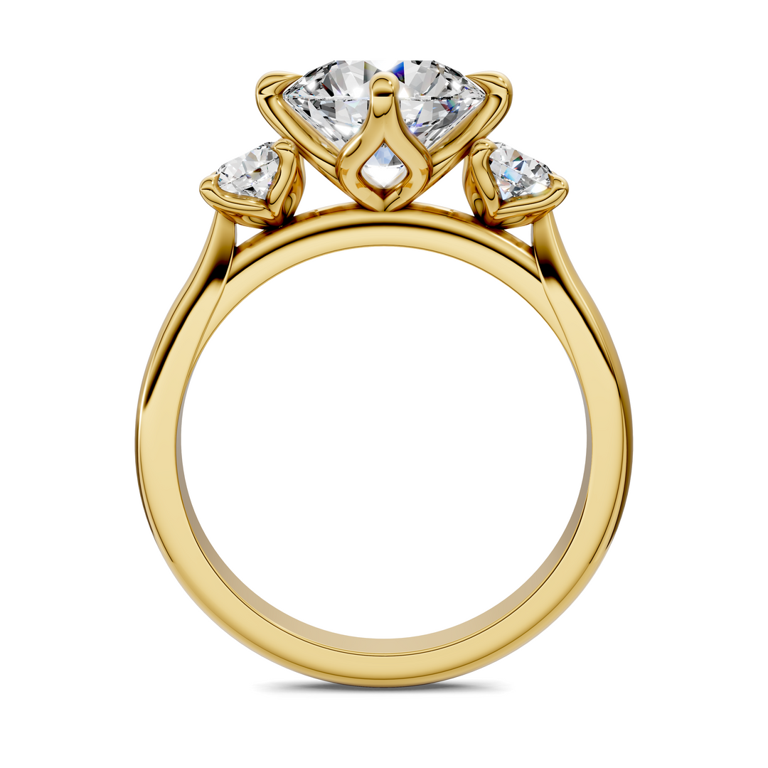 Taryn Three Stone Ring