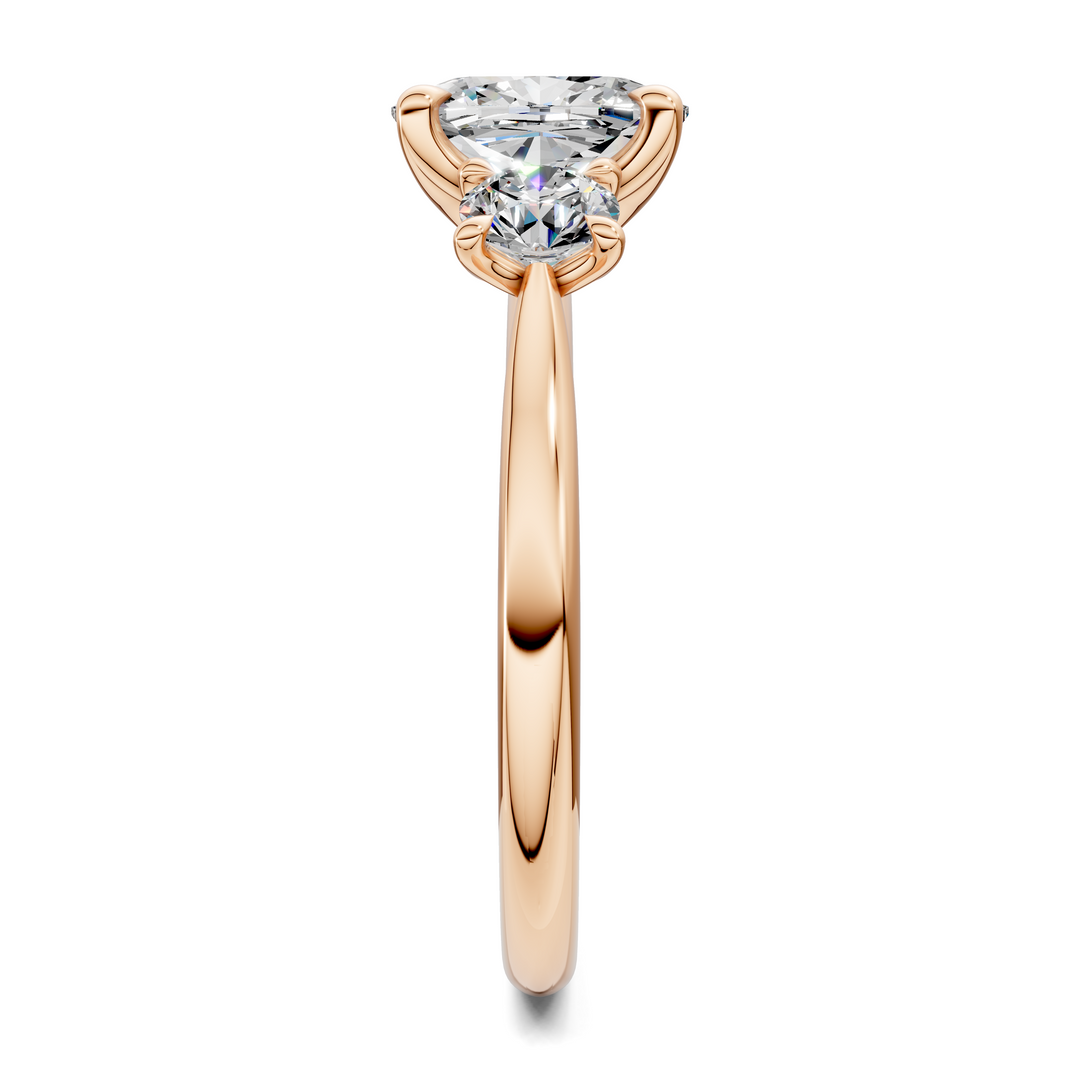 Taryn Three Stone Ring