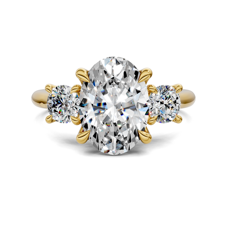 Taryn Three Stone Ring Setting