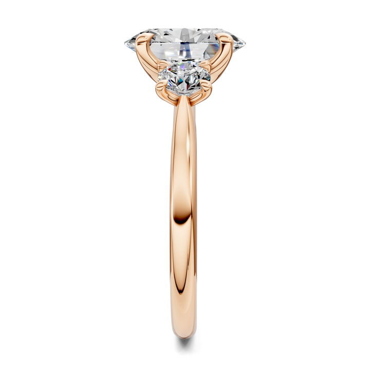 Taryn Three Stone Ring Setting