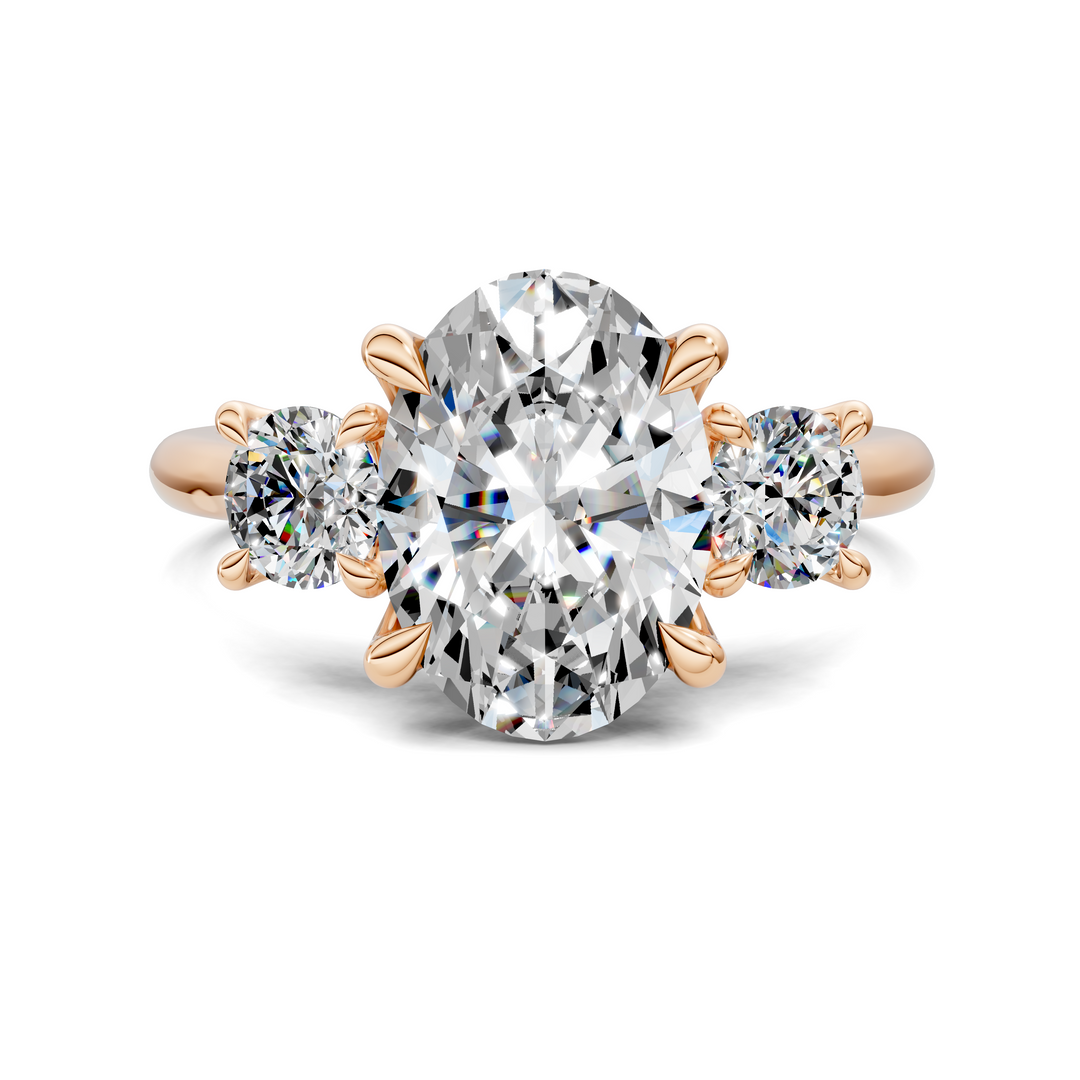 Taryn Three Stone Ring Setting