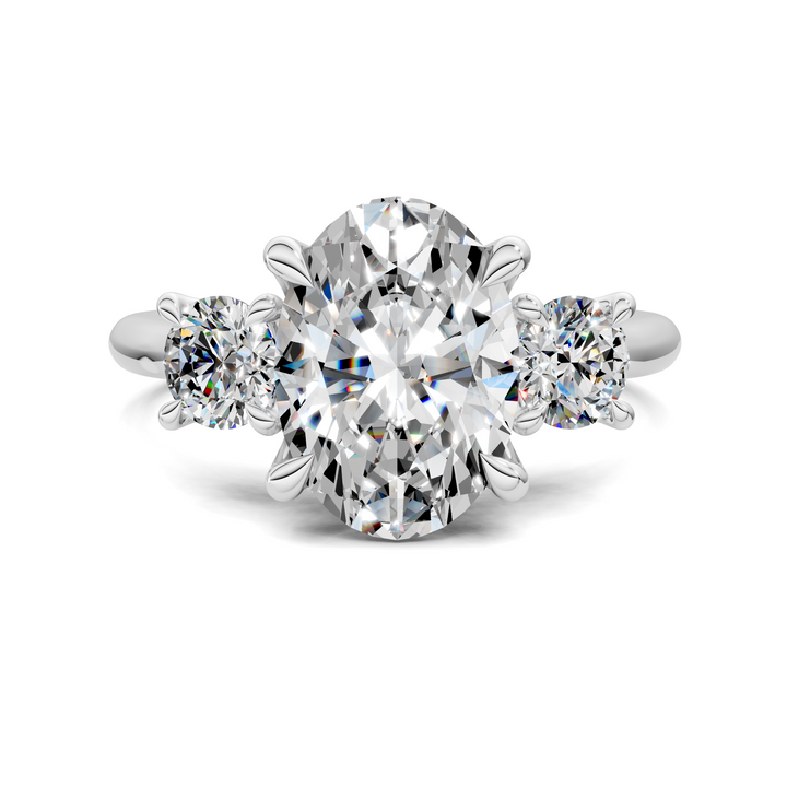 Taryn Three Stone Ring Setting