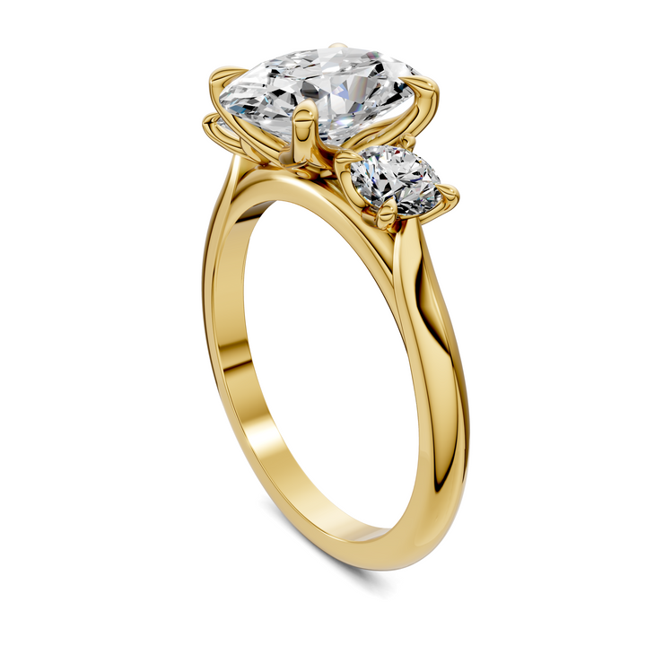 Taryn Three Stone Ring Setting