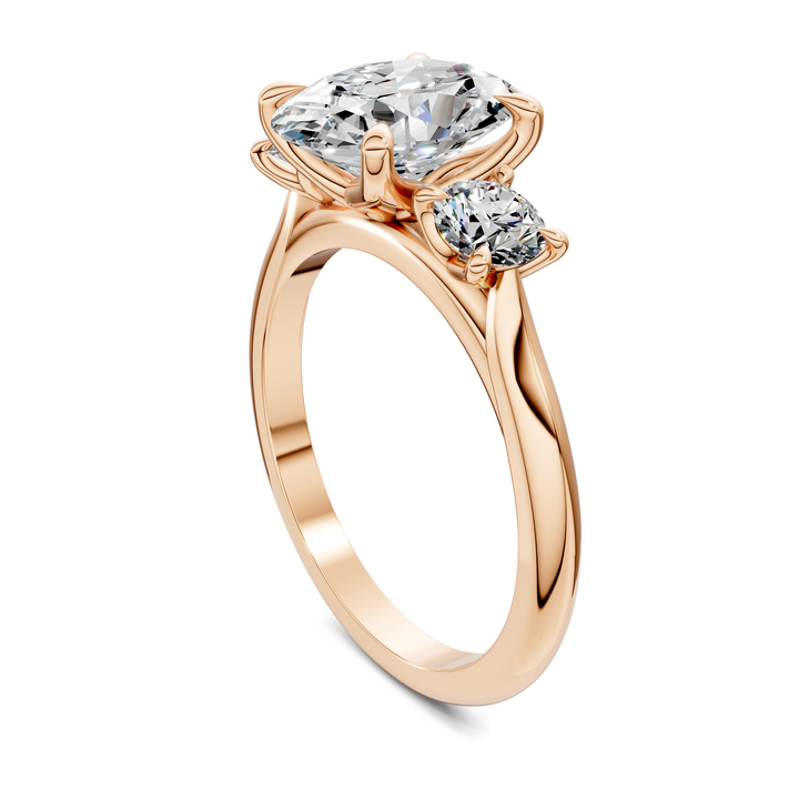 Taryn Three Stone Ring Setting