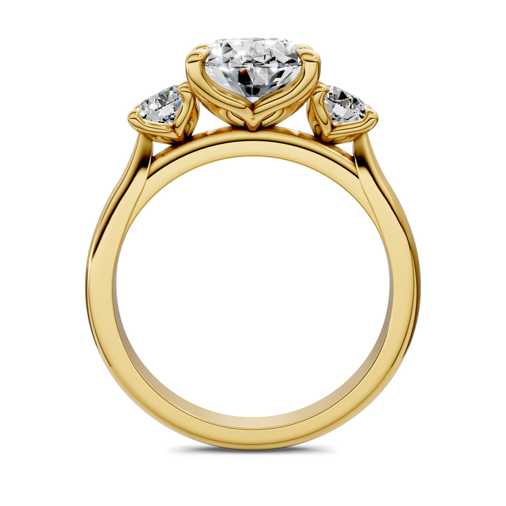 Taryn Three Stone Ring Setting