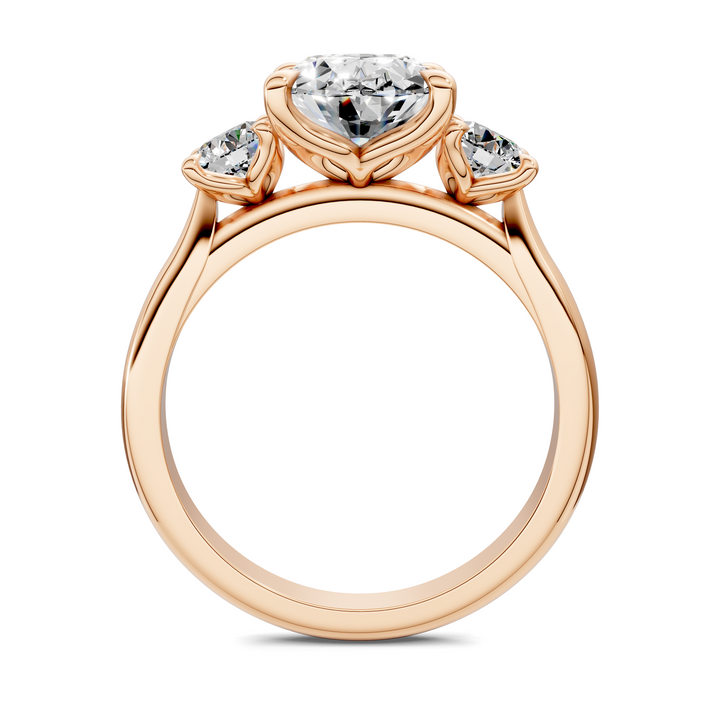 Taryn Three Stone Ring Setting