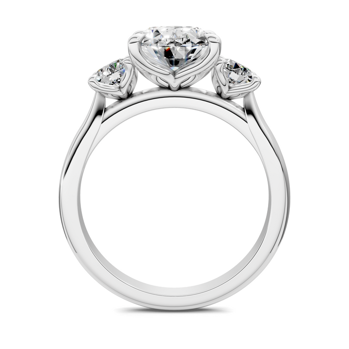 Taryn Three Stone Ring Setting