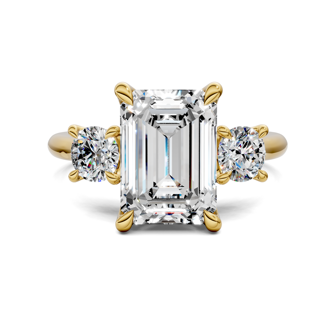 Taryn Three Stone Ring Setting