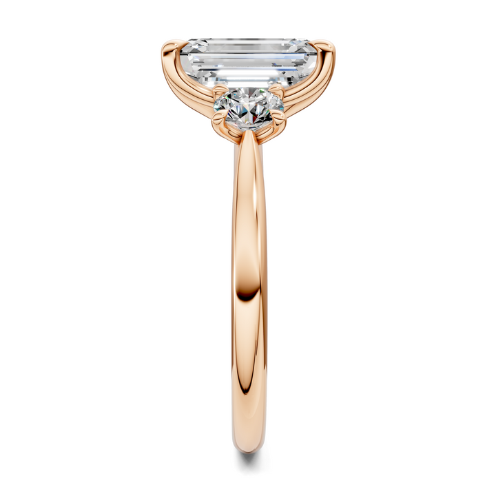 Taryn Three Stone Ring Setting