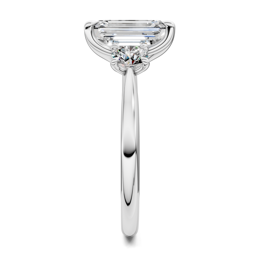 Taryn Three Stone Ring Setting