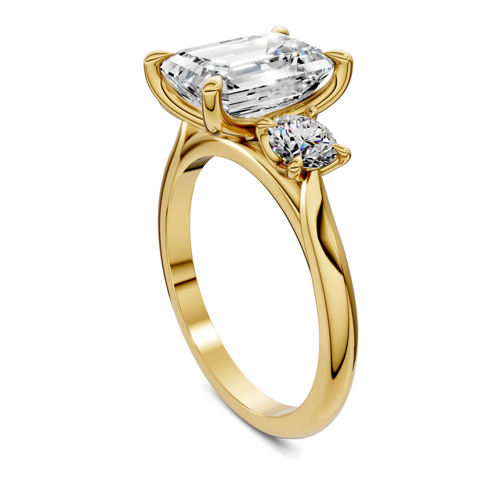 Taryn Three Stone Ring Setting