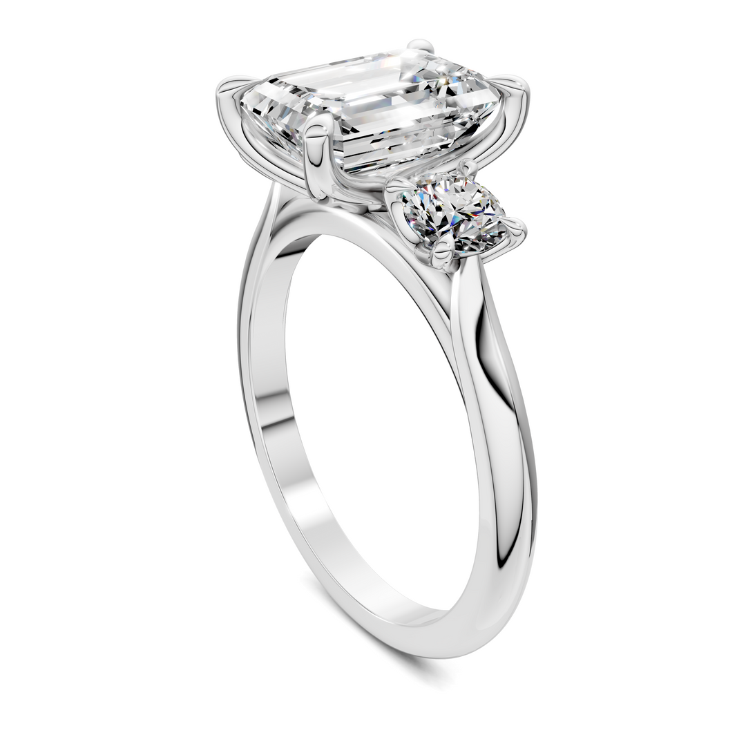 Taryn Three Stone Ring Setting