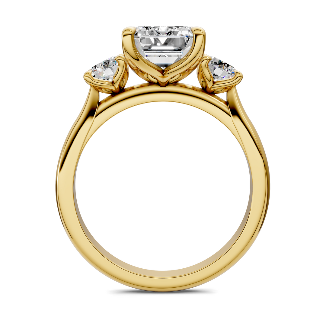 Taryn Three Stone Ring Setting