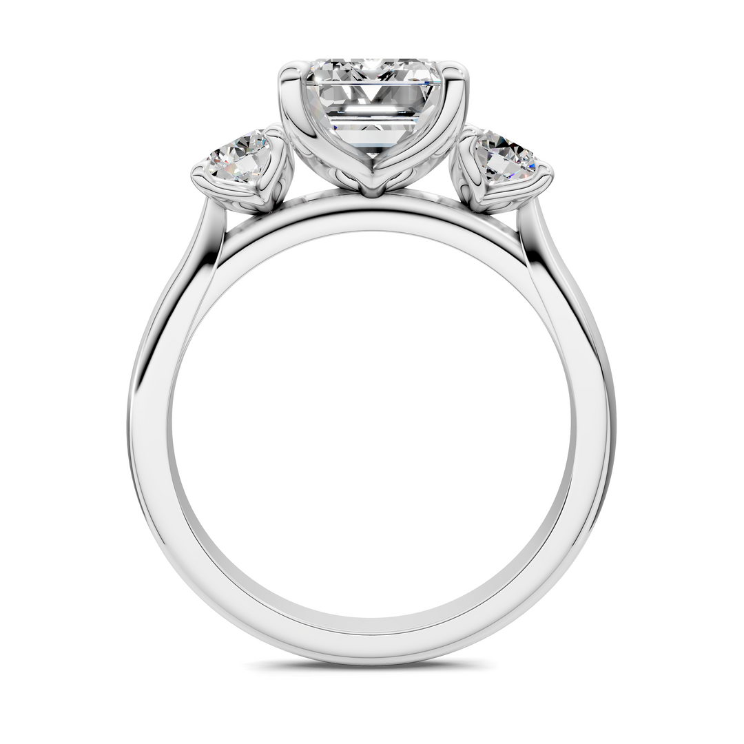 Taryn Three Stone Ring Setting