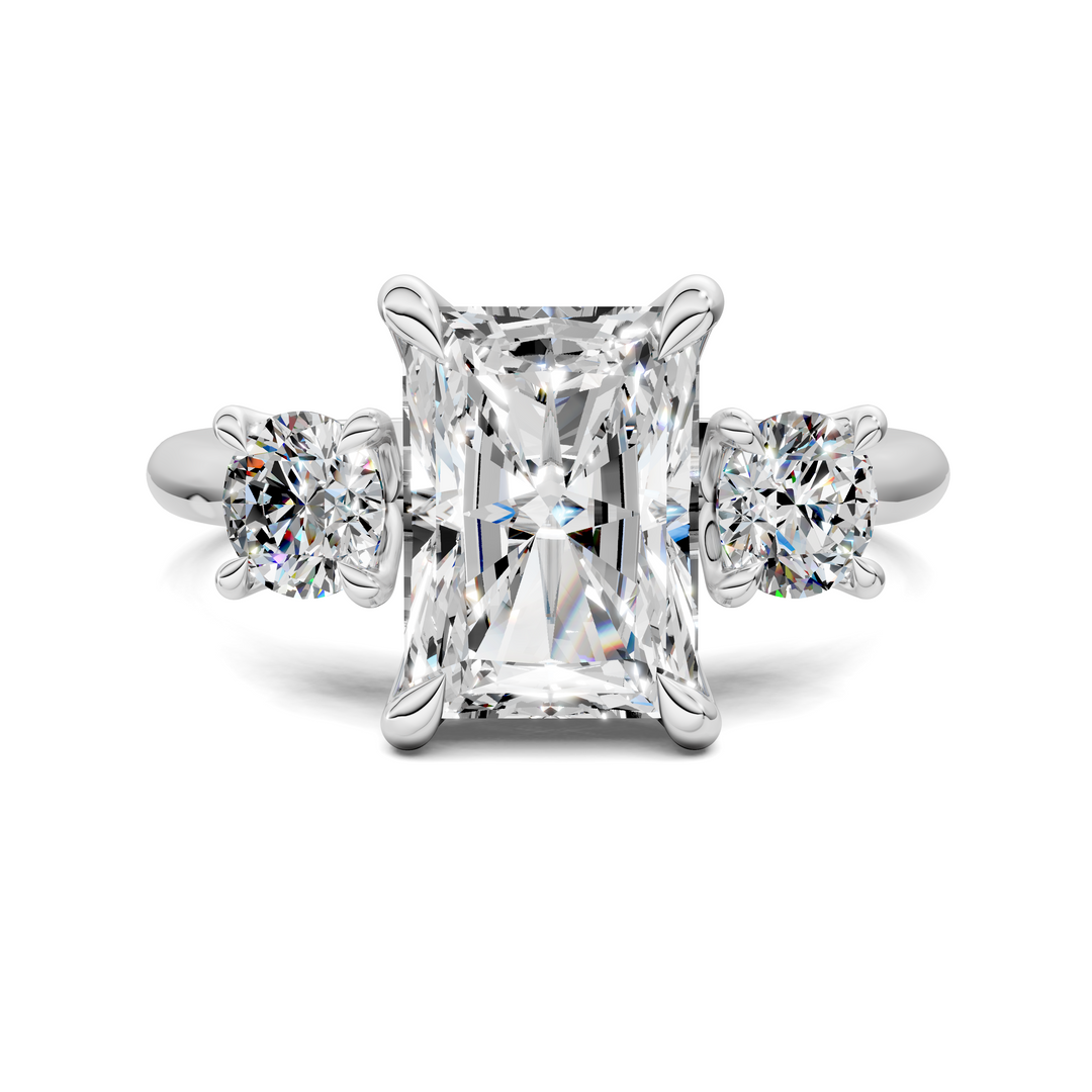 Taryn Three Stone Ring Setting