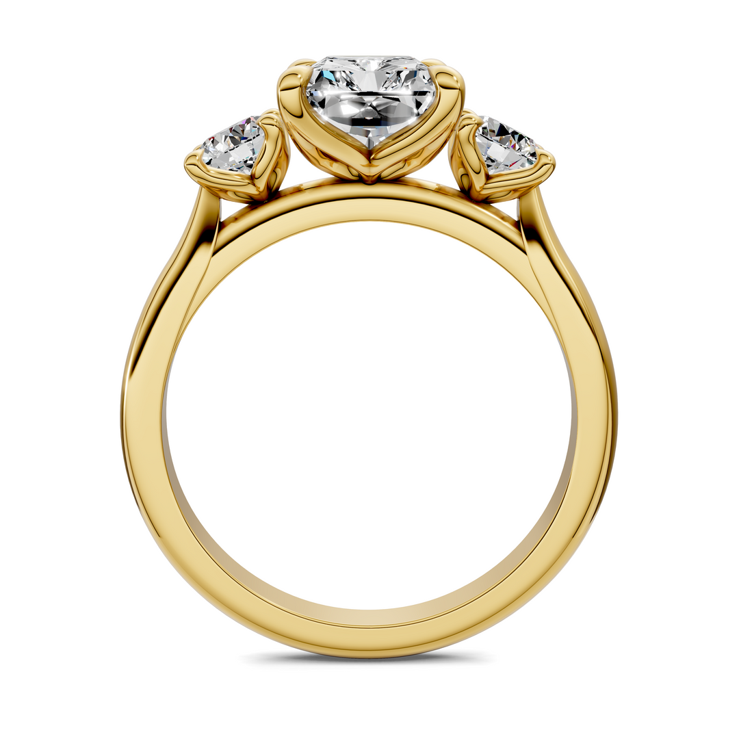 Taryn Three Stone Ring Setting