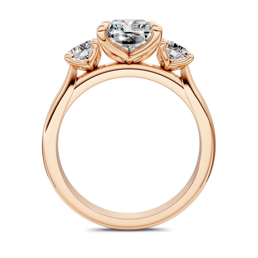 Taryn Three Stone Ring Setting
