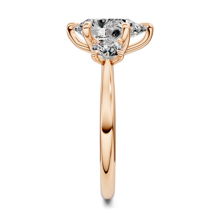 Taryn Three Stone Ring