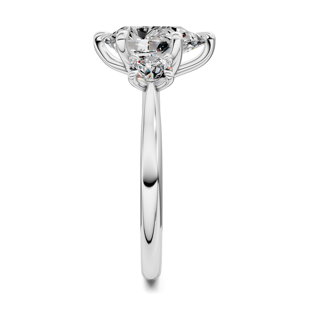 Taryn Three Stone Ring