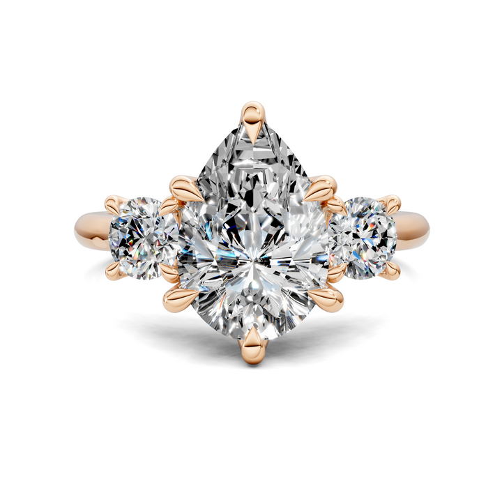 Taryn Three Stone Ring