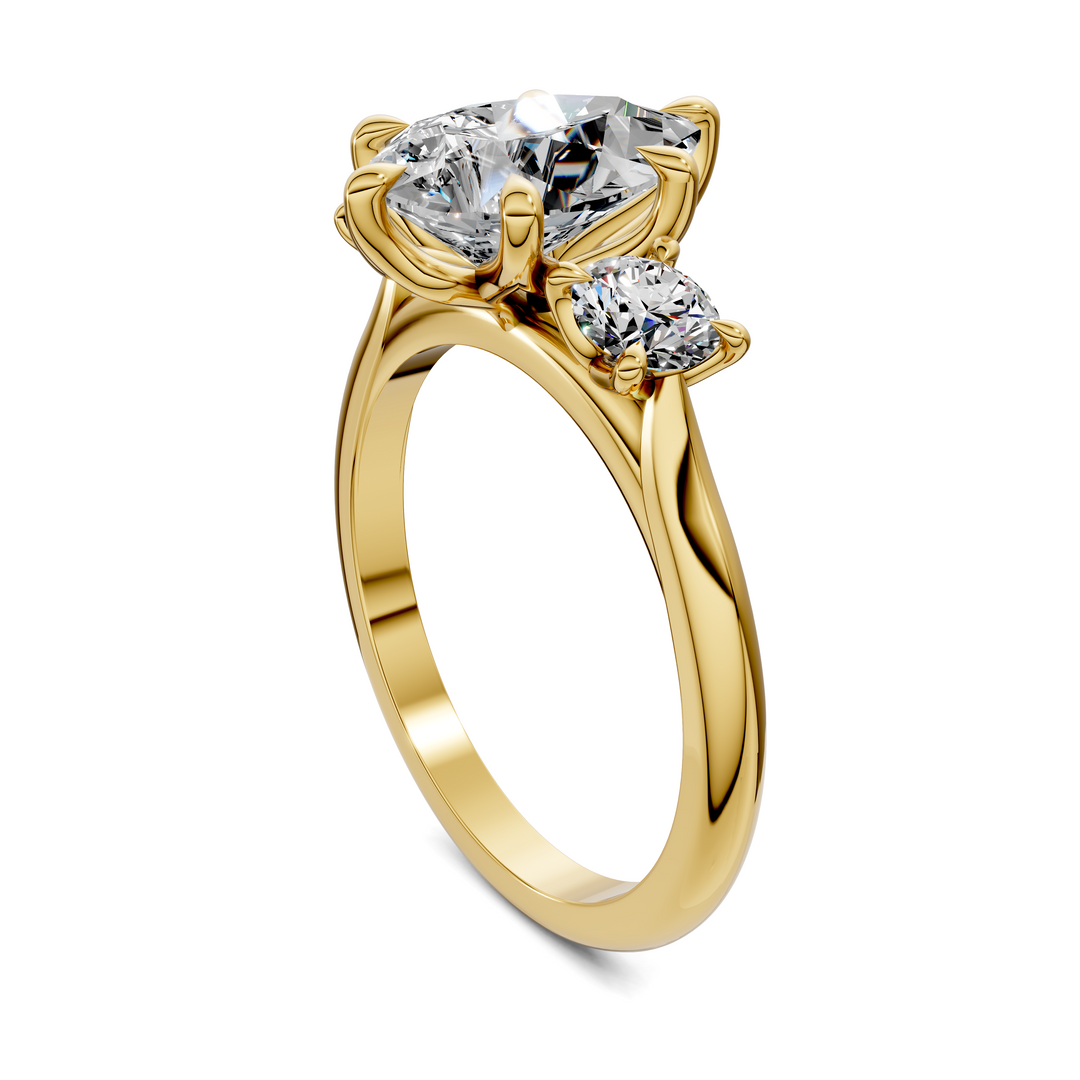 Taryn Three Stone Ring