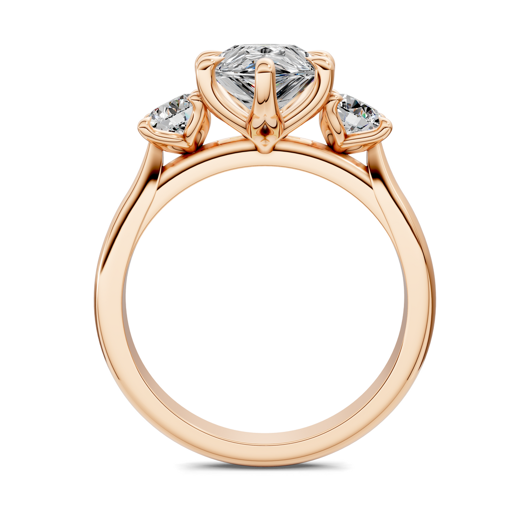 Taryn Three Stone Ring