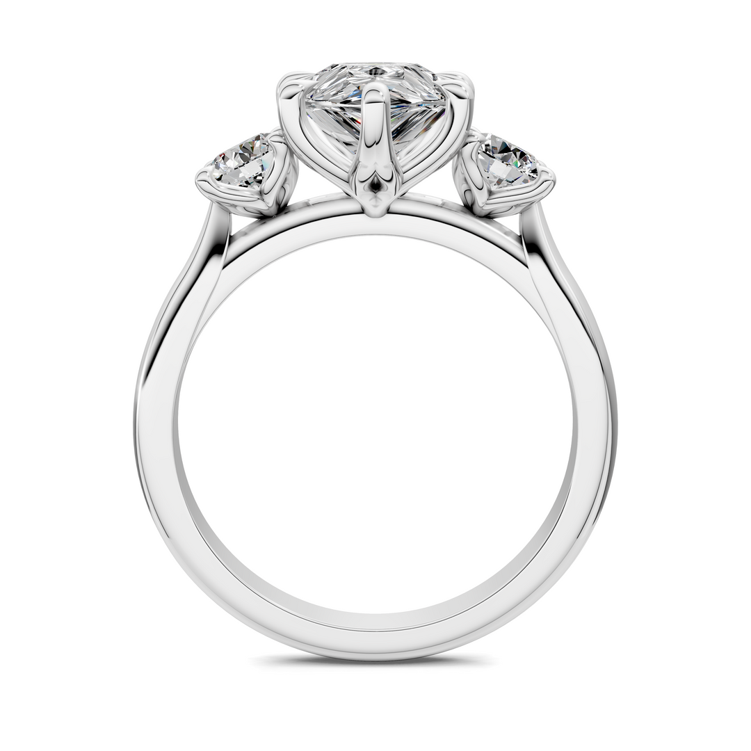 Taryn Three Stone Ring