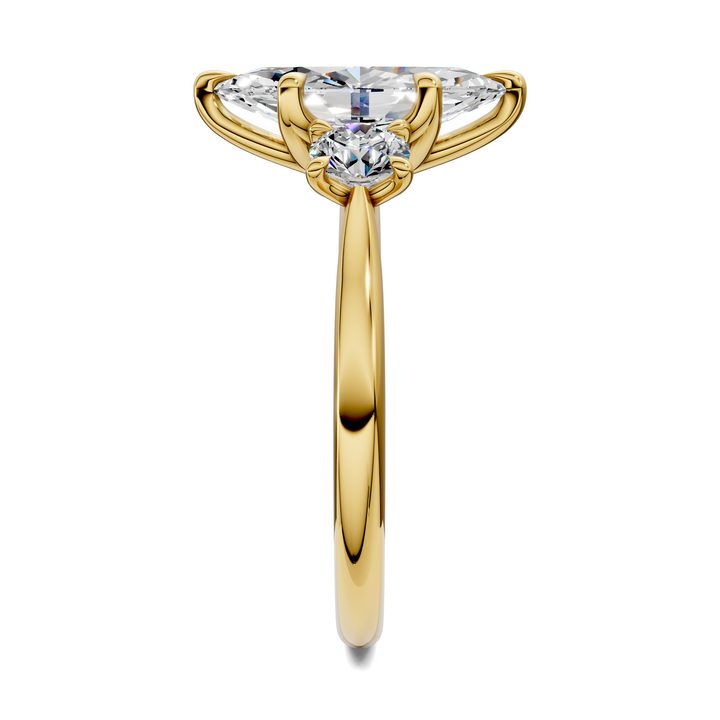Taryn Three Stone Ring