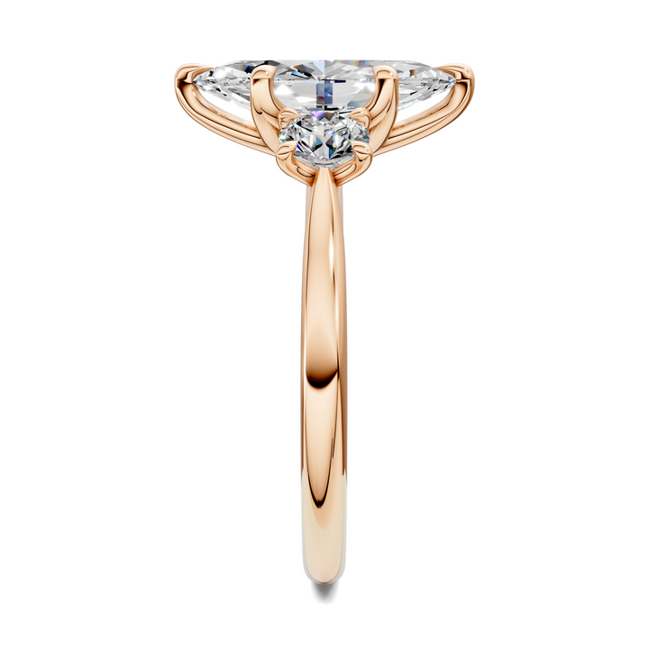 Taryn Three Stone Ring