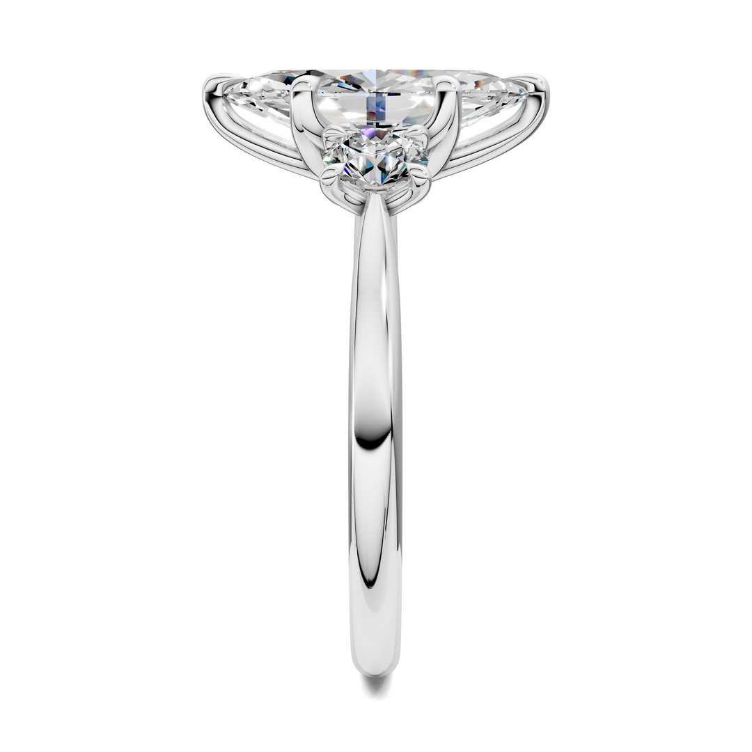 Taryn Three Stone Ring