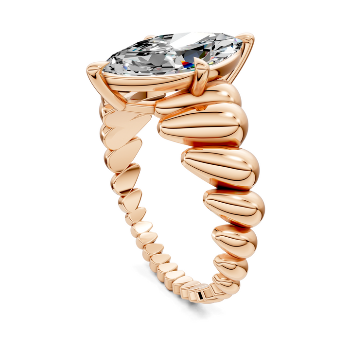Kassandra Croissant Ring