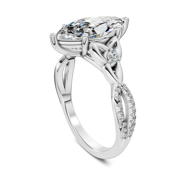 Ashton Celtic Love Knot Ring