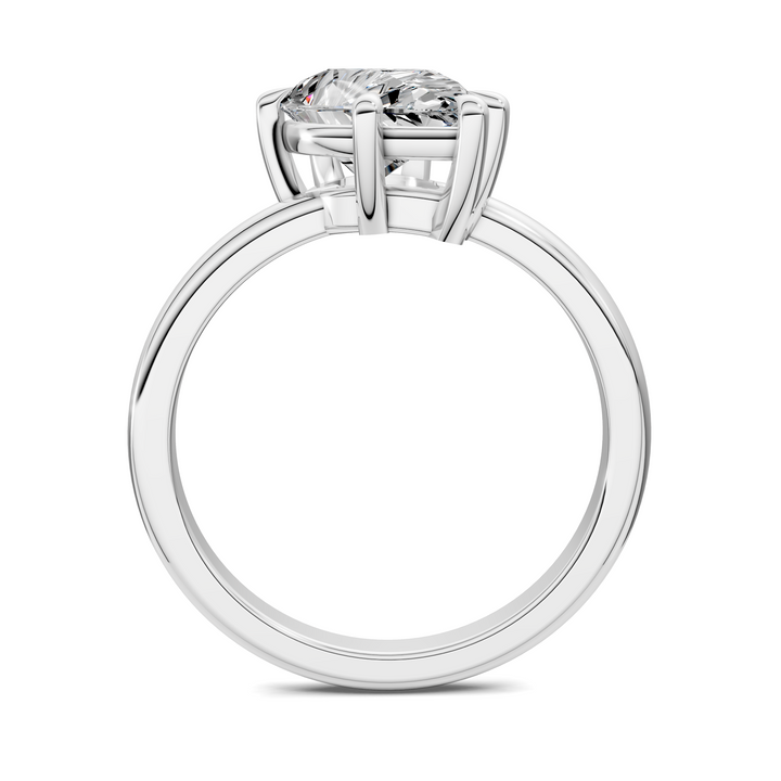 Annie Angled Solitaire Ring