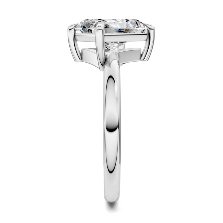 Annie Angled Solitaire Ring