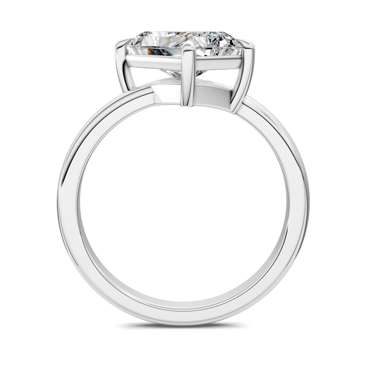 Annie Angled Solitaire Ring