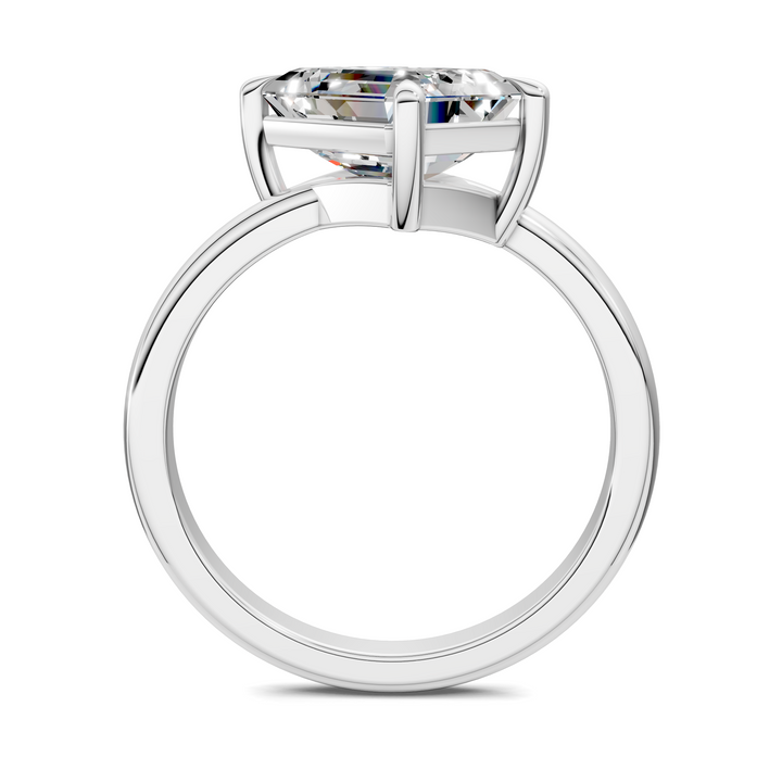 Annie Angled Solitaire Ring