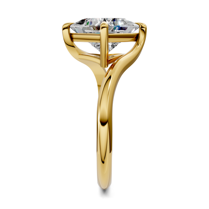 Sylvia Bypass Solitaire Ring