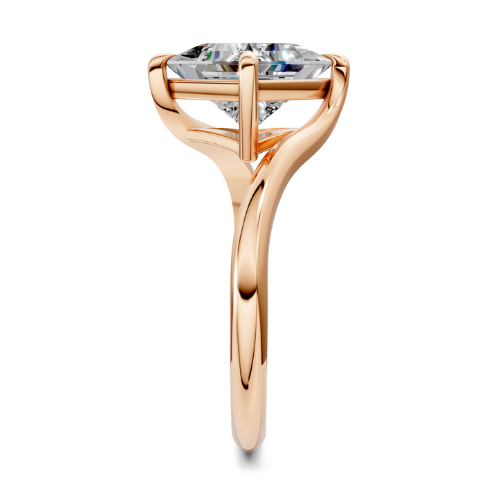 Sylvia Bypass Solitaire Ring