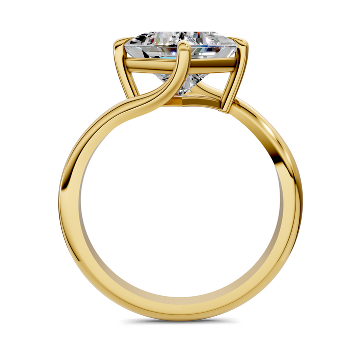 Sylvia Bypass Solitaire Ring
