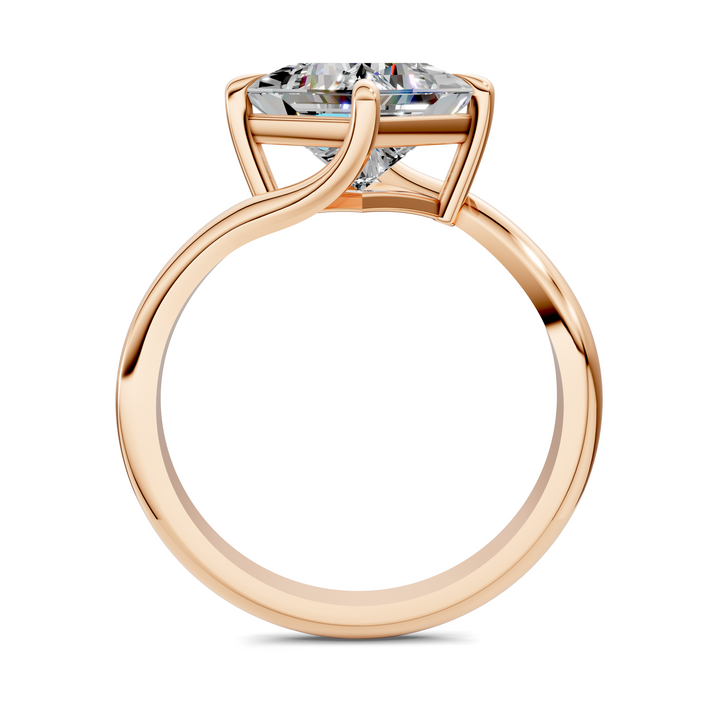 Sylvia Bypass Solitaire Ring