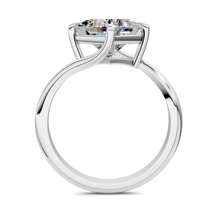Sylvia Bypass Solitaire Ring