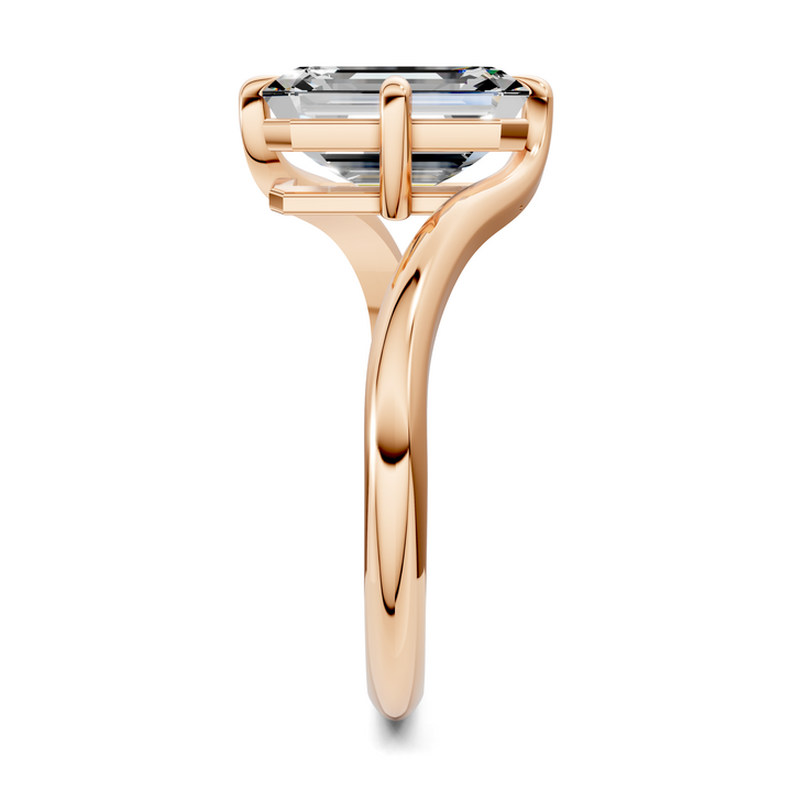 Sylvia Bypass Solitaire Ring