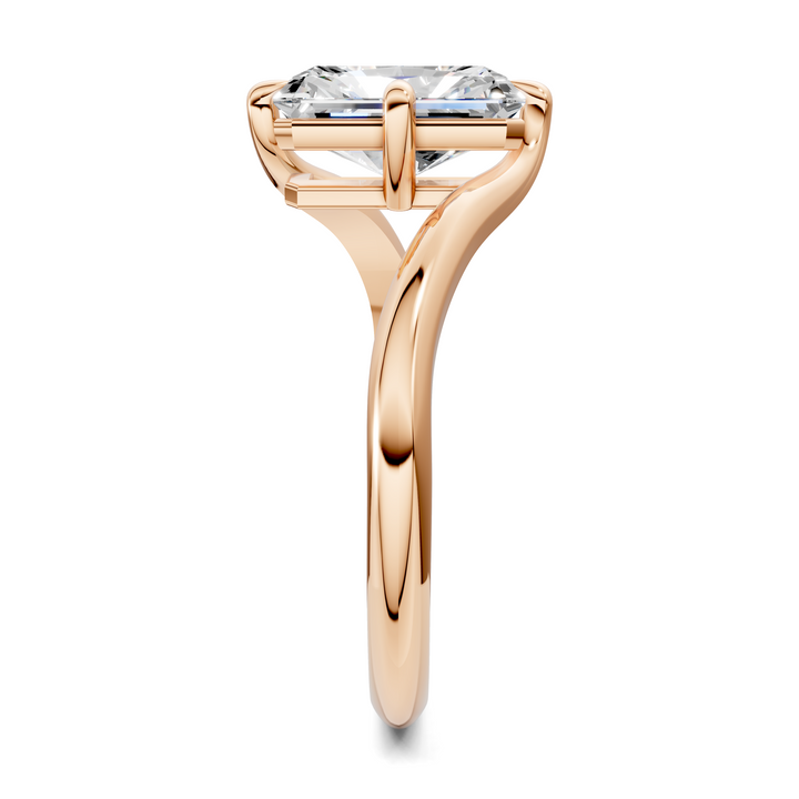 Sylvia Bypass Solitaire Ring