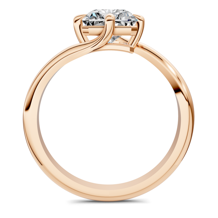 Sylvia Bypass Solitaire Ring