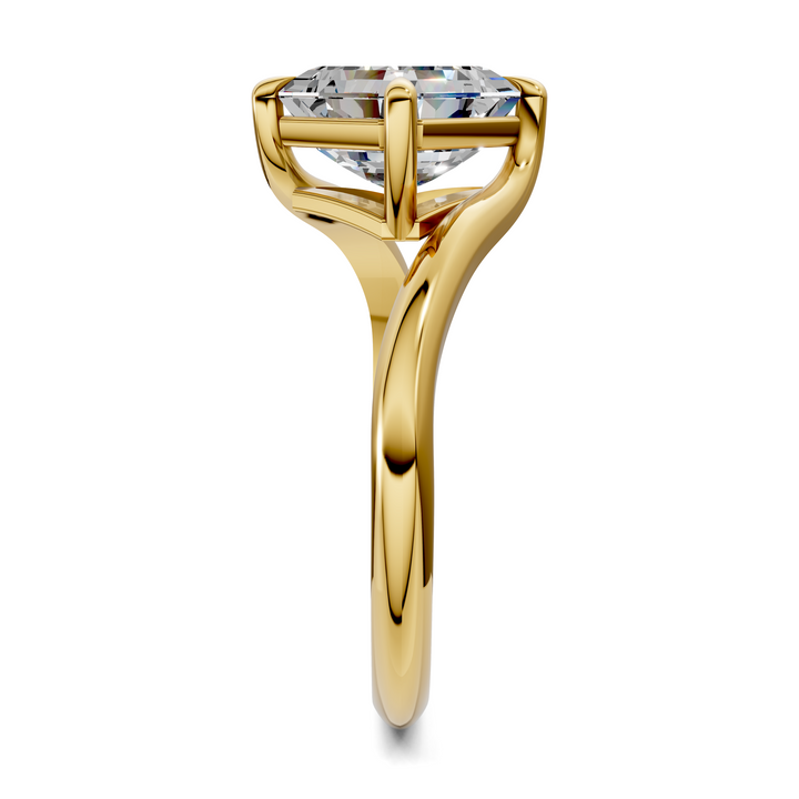 Sylvia Bypass Solitaire Ring